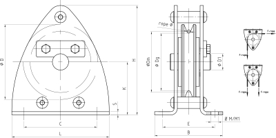 Pfaff wire rope pulley diagram