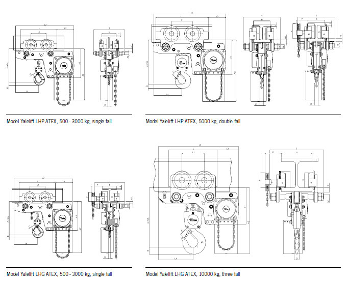 Yalelift YLLH diagram