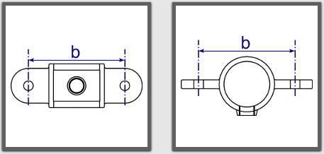 Double Swivel Male Part diagram