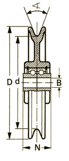 ETT-74 PULLEY diagram