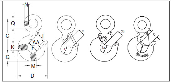 Crosby L320CN diagram