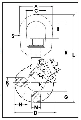 Crosby L322AN diagram