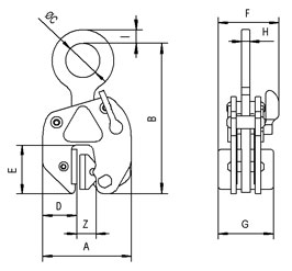 LJ Non-marking clamps