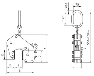 TSB Non-marking (Friction) Plate clamps